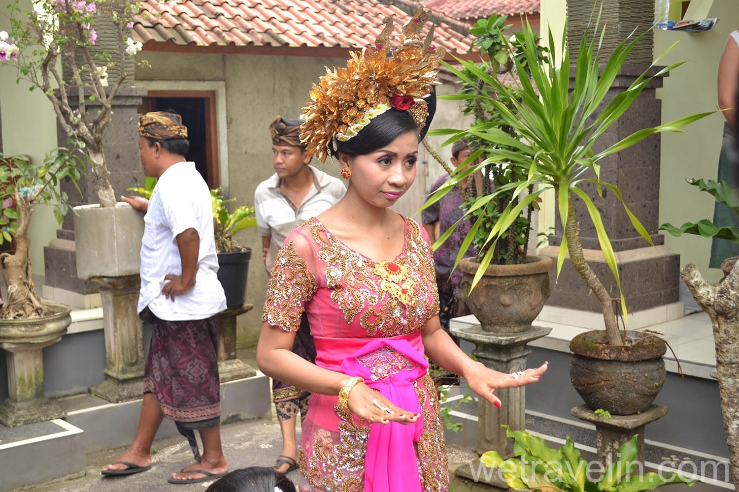обряд на балийской свадьбе