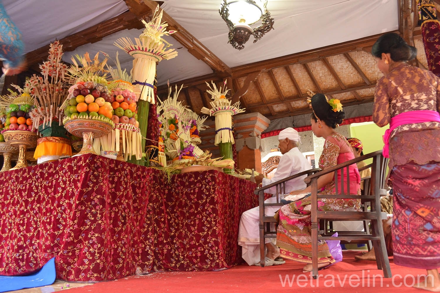 свадебный процесс на Бали
