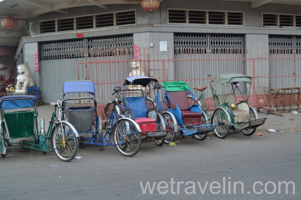 вело рикши в Камбодже
