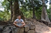 медитация в храме Ангкор