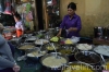 готовая еда на русском рынке в Камбодже