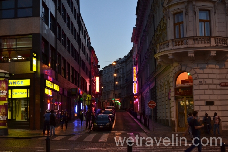 улица секса в Праге