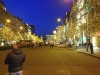 Вацлавская площадь в Праге на рождество
