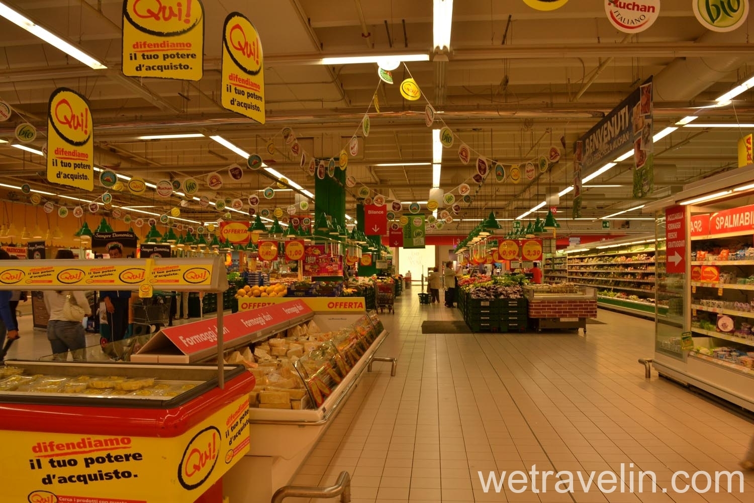 супермаркет в Италии