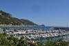 парковка яхт на лигурийском побережье в Италии