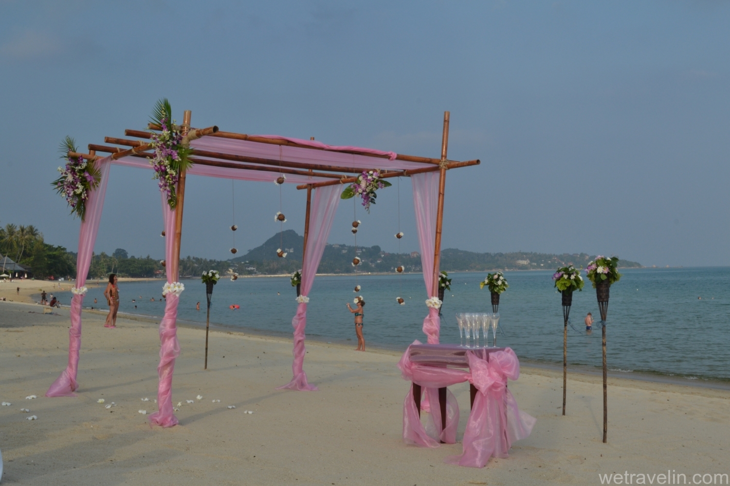 свадьба на пляже Самуи
