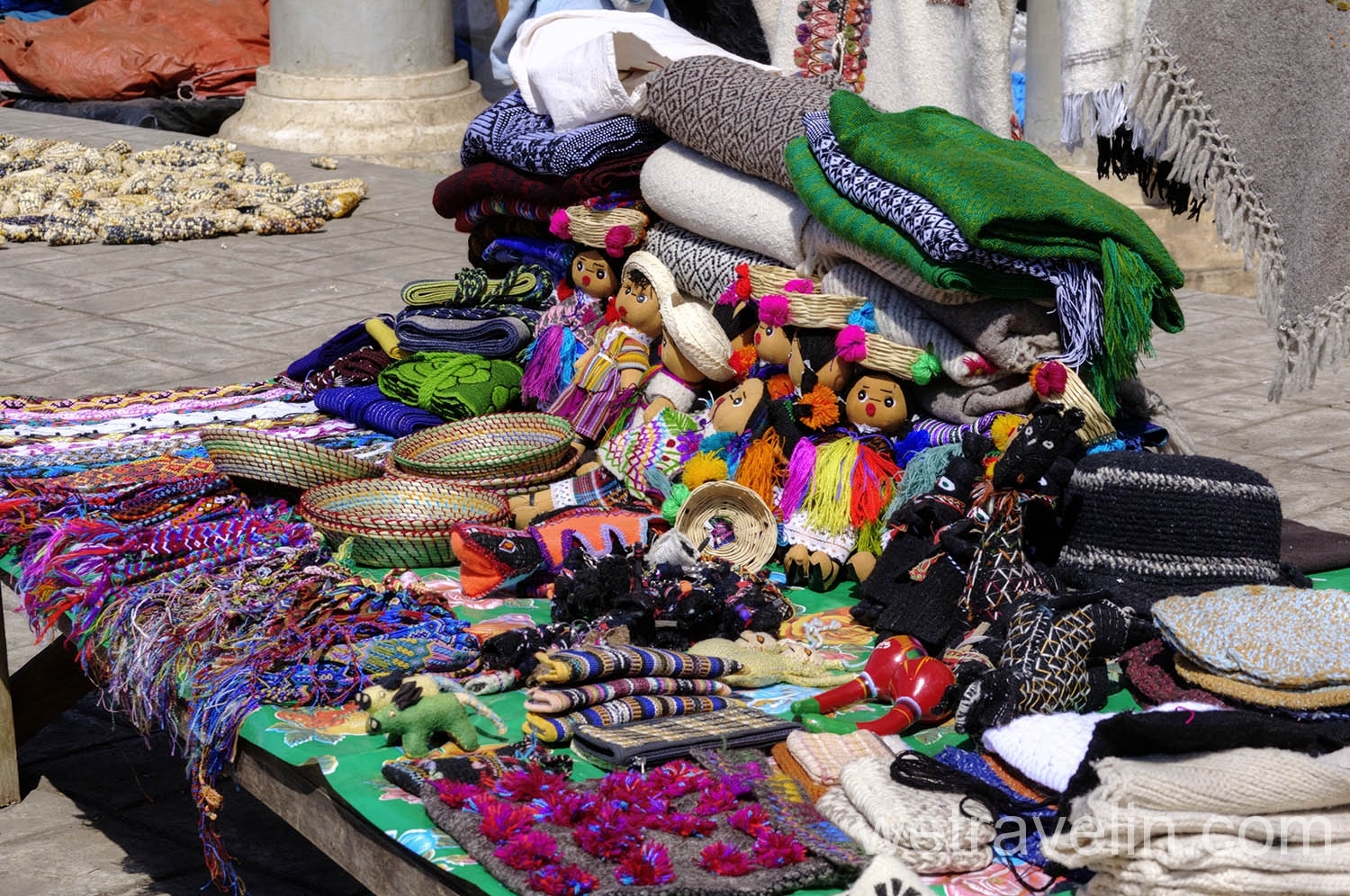 рынок в Сан Хуан Чамула