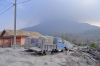 брошенные села после взрыва вулкана Синабунг