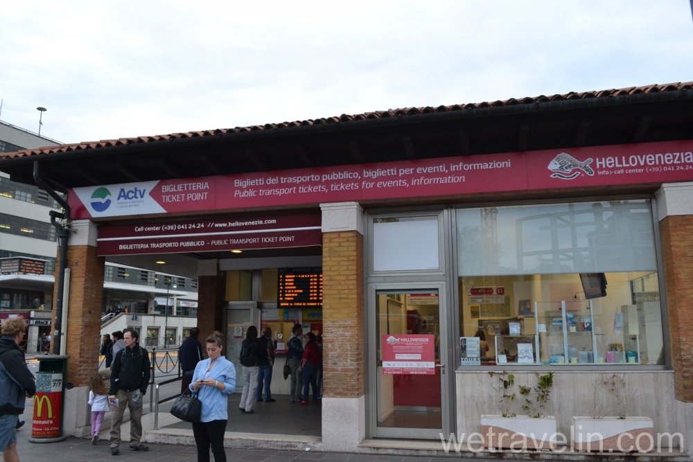 кассы где можно купить билет на общественный транспорт в венеции